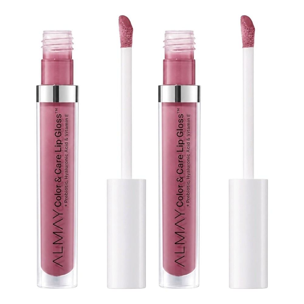 Almay Color & Care Lip Gloss 600 Lunar Blush Hydrating 0.1 Fl Oz